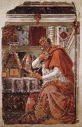 Sandro Botticelli St. Augustine oil painting artist